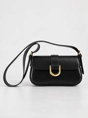Burgundy Shiny Handbag