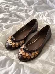 Luna Embellished Ballet Flats