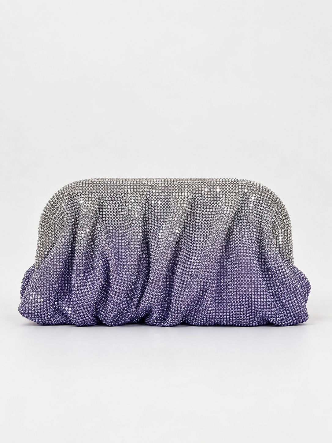 Crystal Ombré Clutch Bag