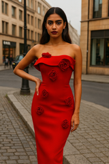 Roseline tube Dress