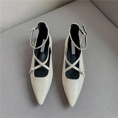 Olga Leather Flats