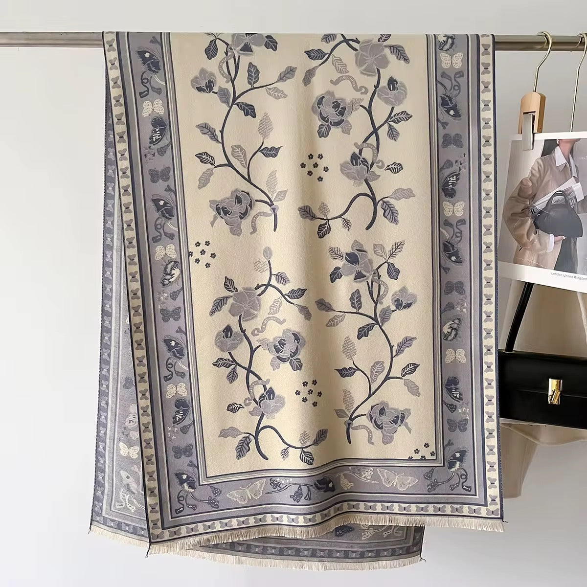 Vintage Cashmere Shawl