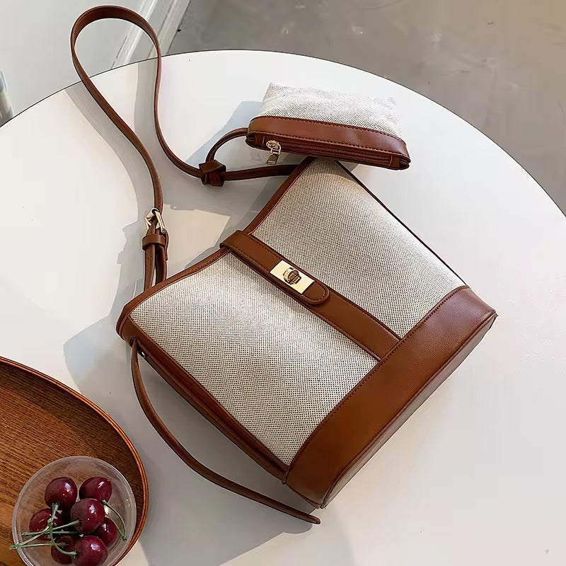 Luna Bucket Canvas Bag