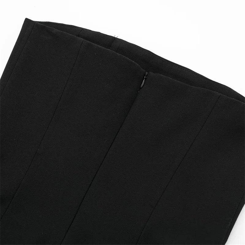 Black Tube Jumpsuit - Label Frenesi Fashion