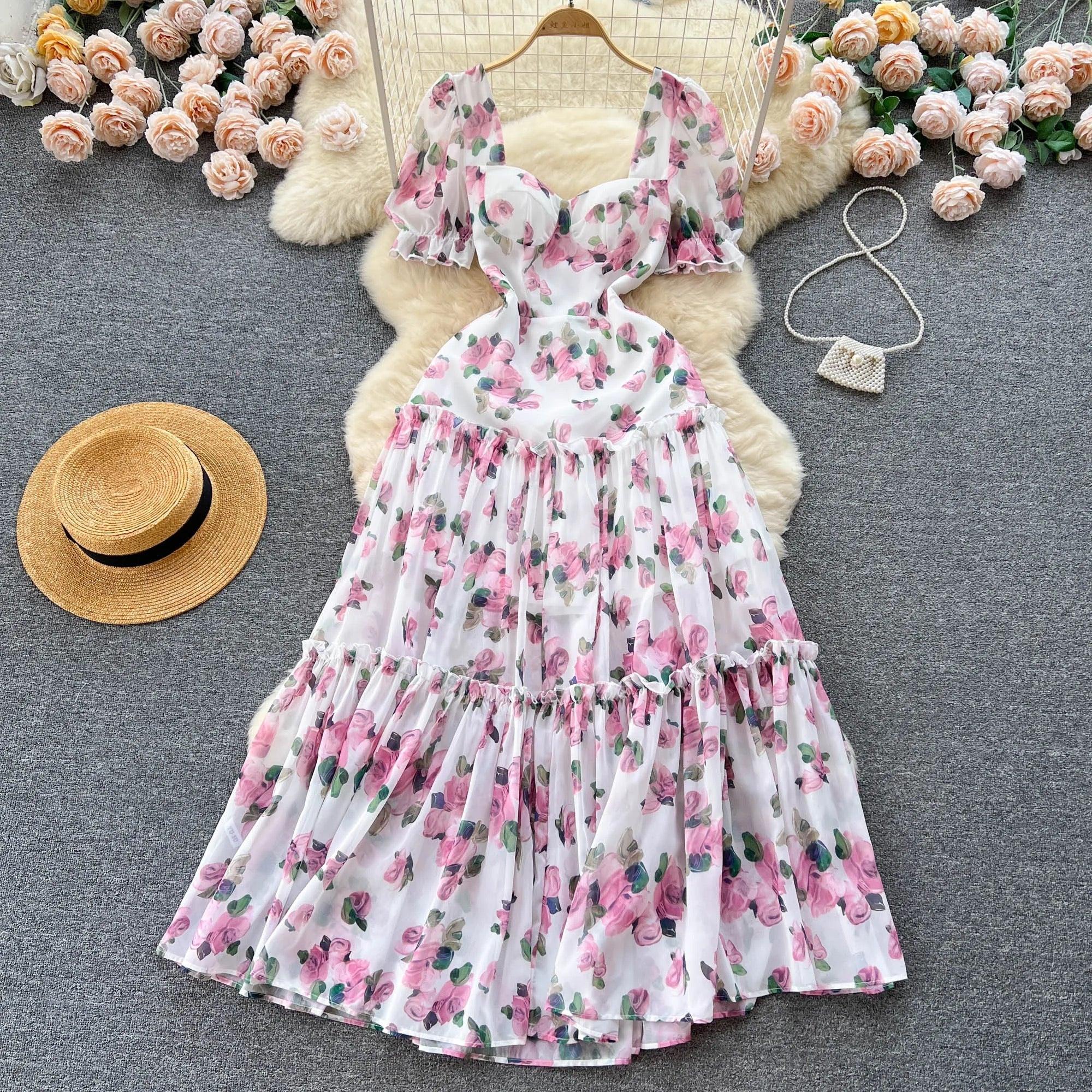 Blossom Maxi Dress - Label Frenesi Fashion