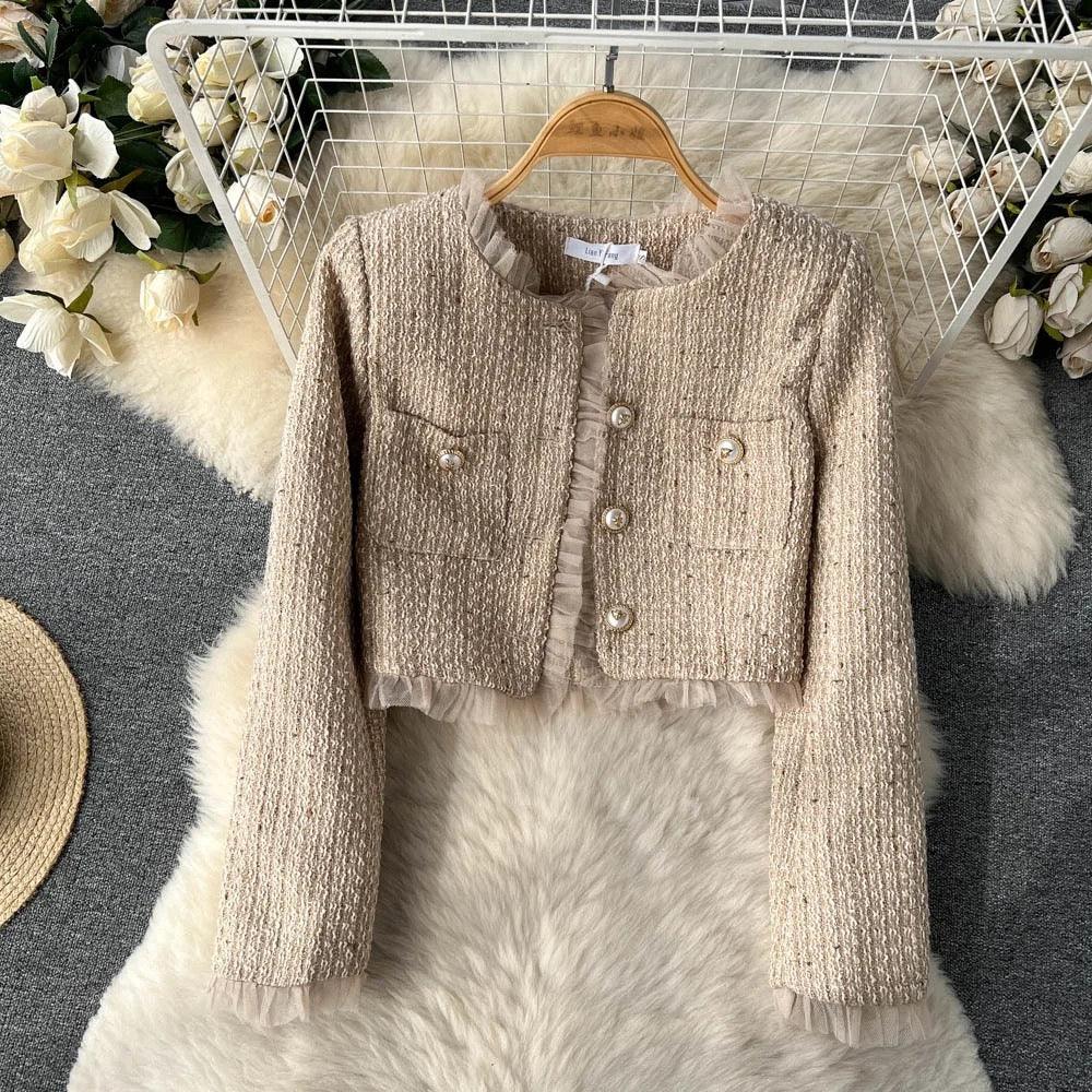 ladies coat dress set Two Piece Dress Set Black Apricot Coffee Long... From Mu03, $67.58