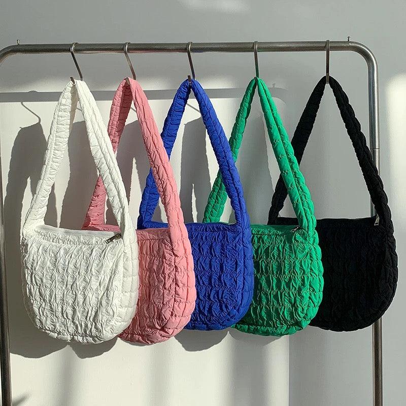 Fallon Quilted Hobo Bag - Label Frenesi Fashion