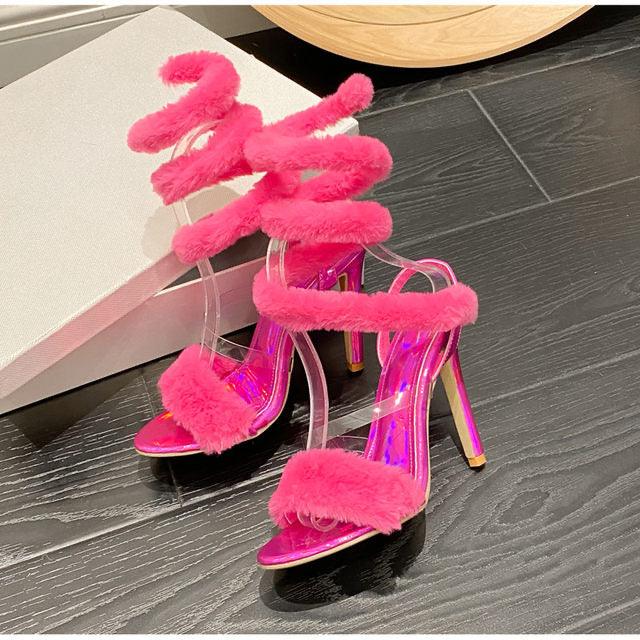 Gogo Fur Heels – Label Frenesi Fashion