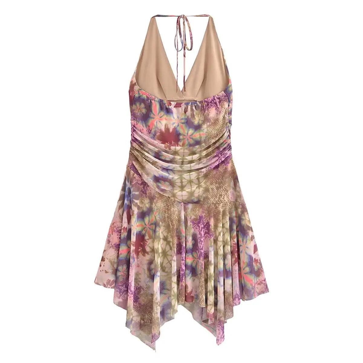 Jenny Frill Backless Dress - Label Frenesi Fashion