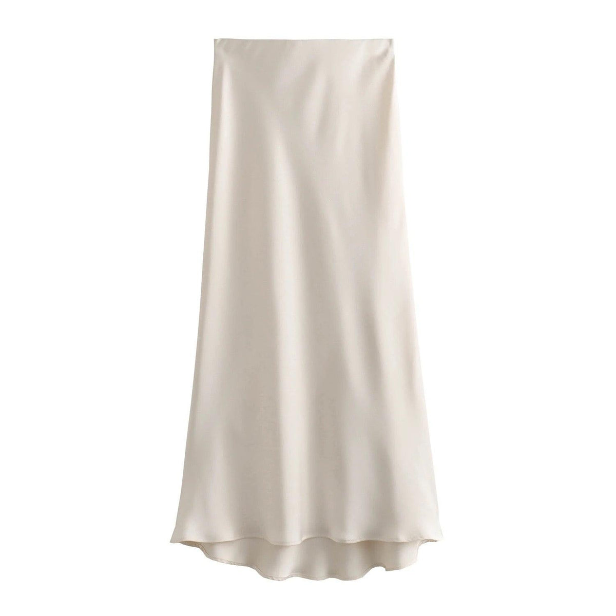 Jess Satin Midi Skirts - Label Frenesi Fashion