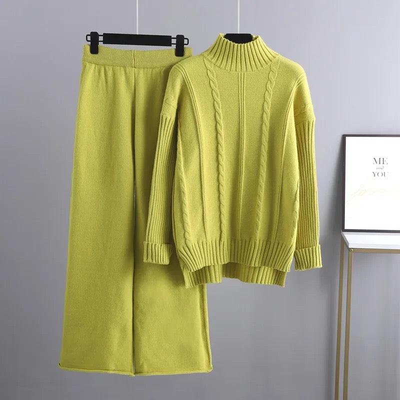 Julia Woollen Coord Sets - Label Frenesi Fashion