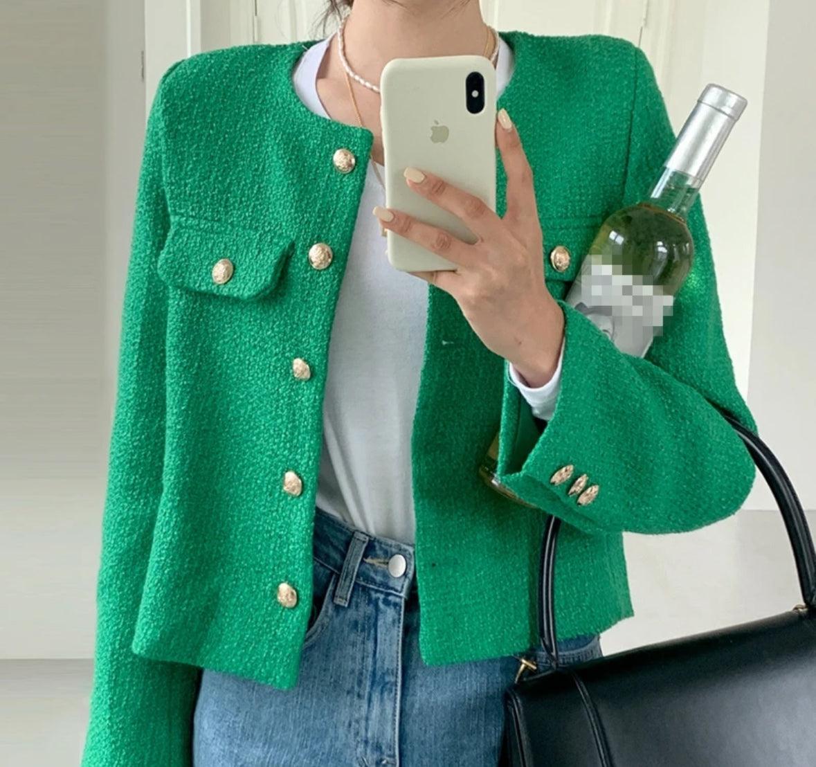 Kesha Tweed Blazer - Label Frenesi Fashion