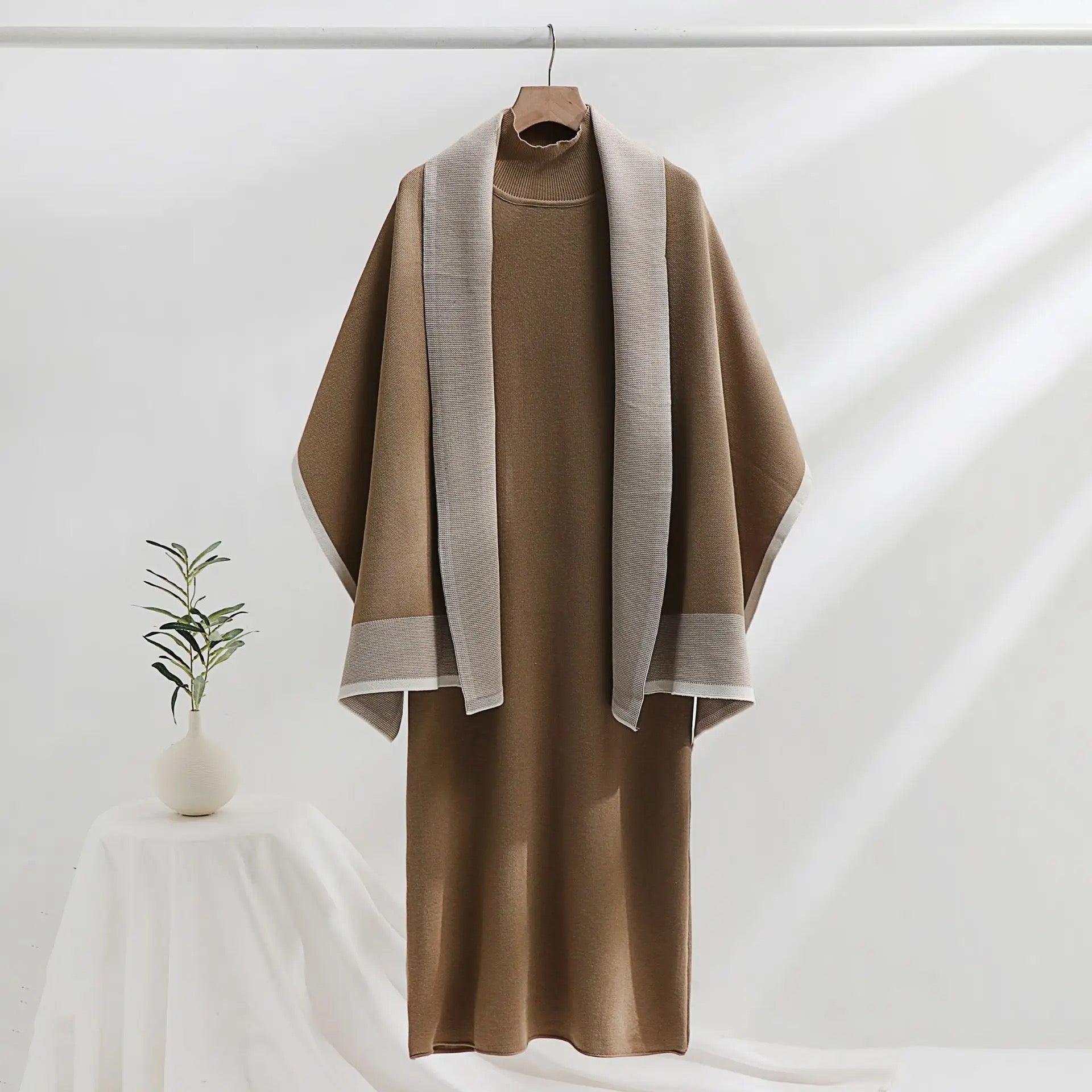Lilian Woollen Co-ord Set - Label Frenesi Fashion