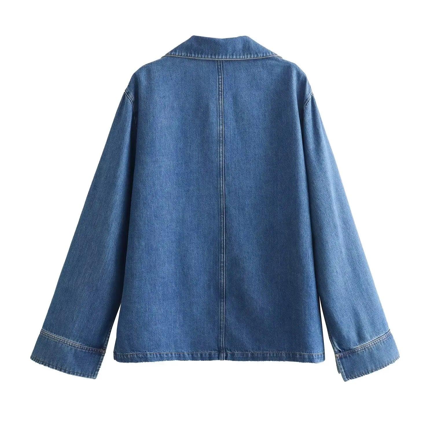 Lola Denim Co-ord Set - Label Frenesi Fashion