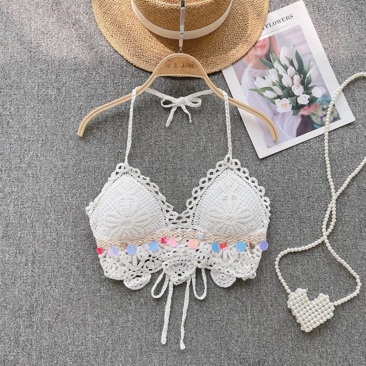 Mon Crochet Beach Bralettes - Label Frenesi Fashion