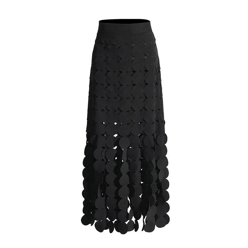Patricia Circle Tassel Skirt - Label Frenesi Fashion