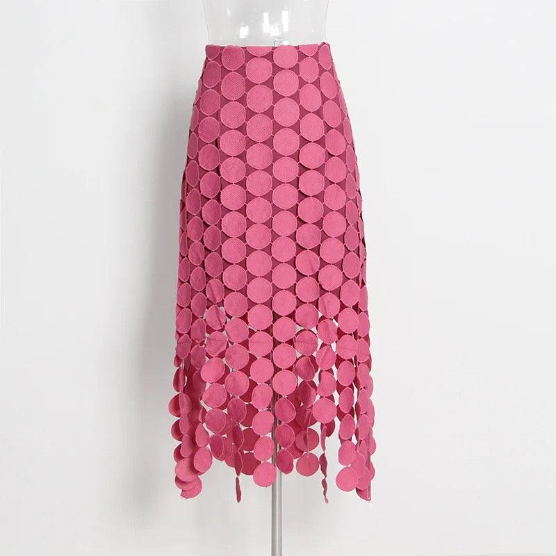 Patricia Circle Tassel Skirt - Label Frenesi Fashion