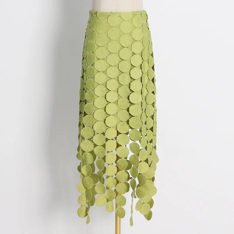 Patricia Circle Tassel Skirt - Label Frenesi Fashion