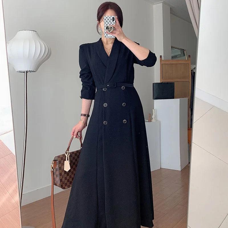 Maxi blazer dress on sale