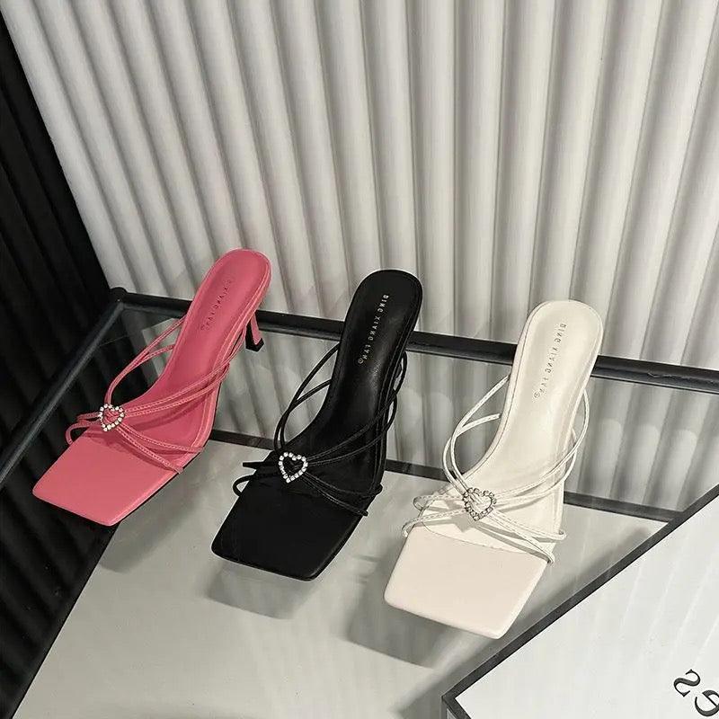 Polly Strap Heels - Label Frenesi Fashion