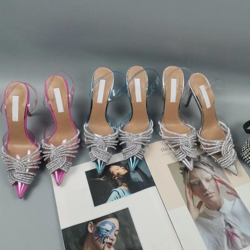 Alam Embellished Heels - Label Frenesi Fashion