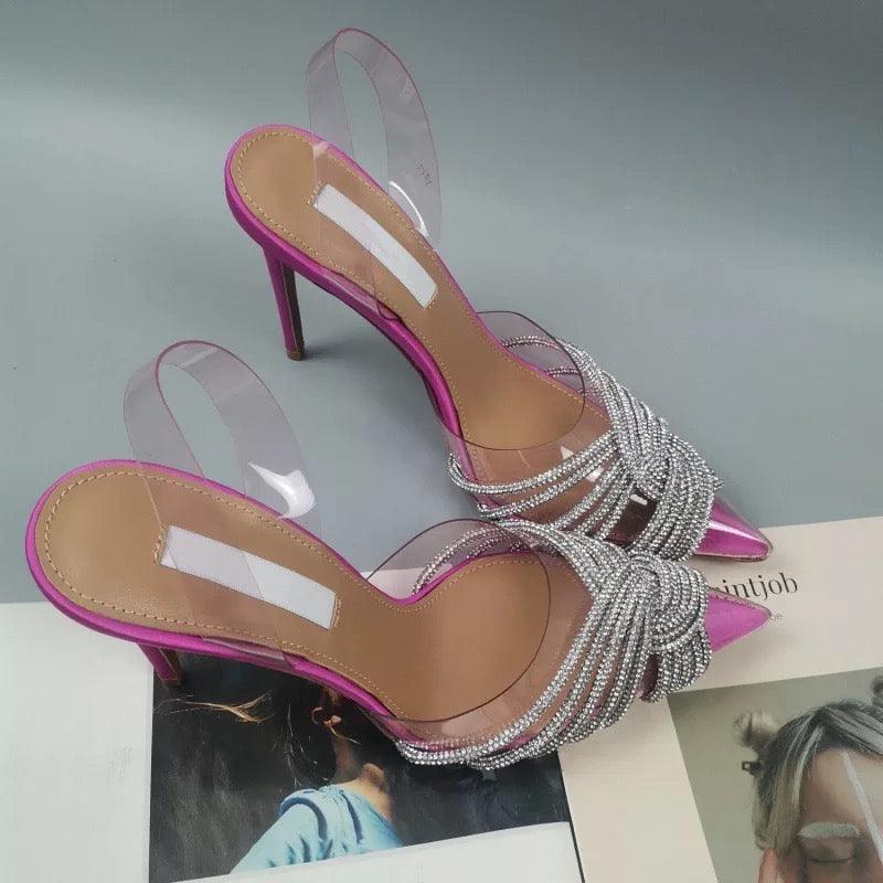 Alam Embellished Heels - Label Frenesi Fashion