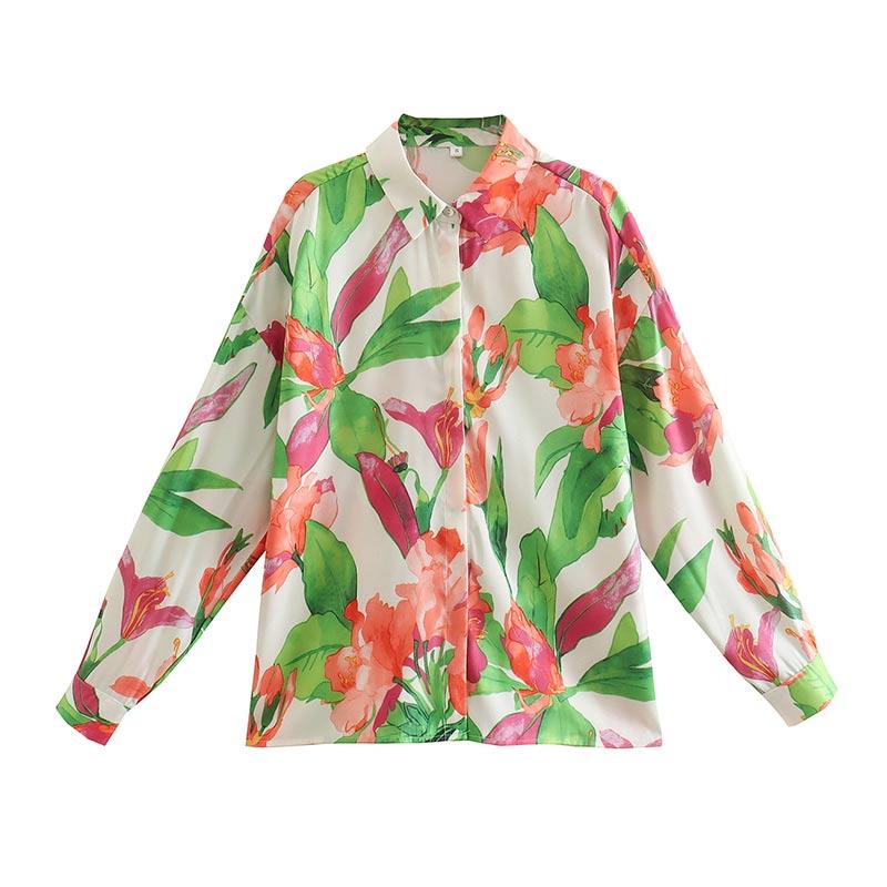 April Floral Shirt - Label Frenesi Fashion