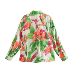 April Floral Shirt - Label Frenesi Fashion