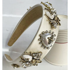 Bee Embellished Headband - Label Frenesi Fashion