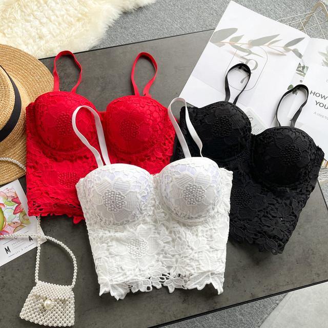 Betsy Lace Bustier Top - Label Frenesi Fashion
