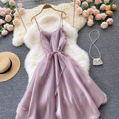 Blush Organza Dress - Label Frenesi Fashion