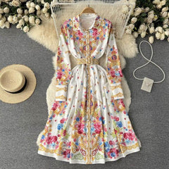 Cecil Vintage Midi Dress - Label Frenesi Fashion