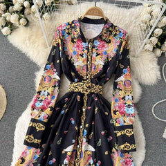 Cecil Vintage Midi Dress - Label Frenesi Fashion