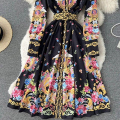 Cecil Vintage Midi Dress - Label Frenesi Fashion