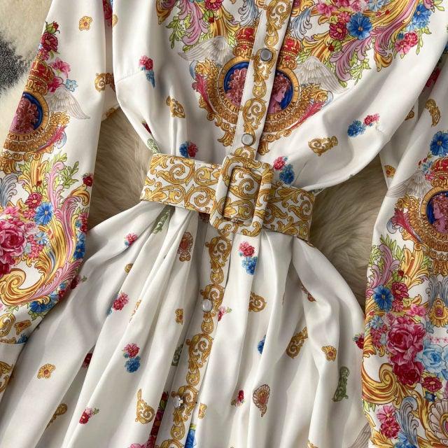Cecil Vintage Midi Dress - Label Frenesi Fashion
