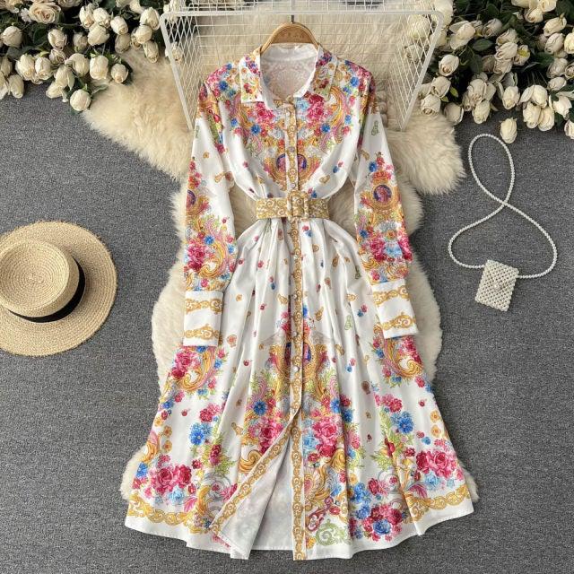Cecil Vintage Midi Dress - Label Frenesi Fashion
