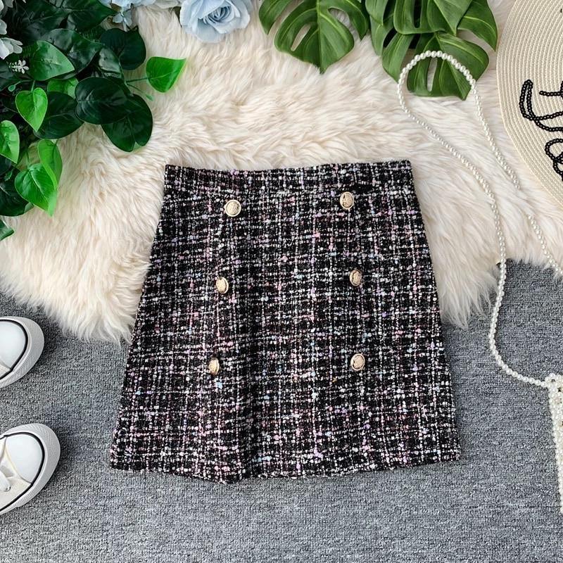 Charles Tweed Skirt - Label Frenesi Fashion