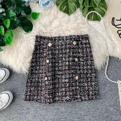 Charles Tweed Skirt - Label Frenesi Fashion