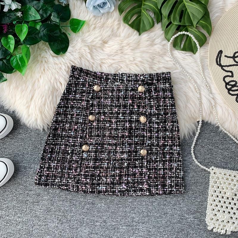 Charles Tweed Skirt - Label Frenesi Fashion