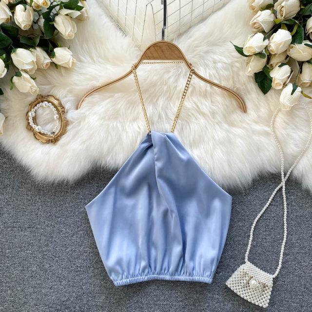 Cheril Halter Top - Label Frenesi Fashion