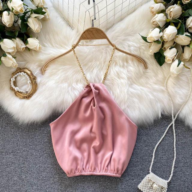 Cheril Halter Top - Label Frenesi Fashion