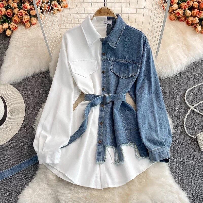 Fancy denim shirts shop