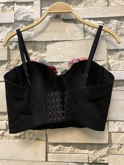 Floral Bustier Top - Label Frenesi Fashion