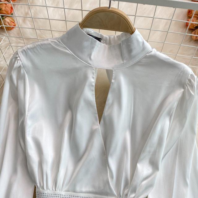 Gina Satin Tops - Label Frenesi Fashion