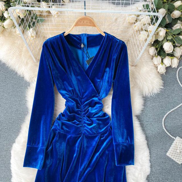 Gloria Velvet Jumpsuit – Label Frenesi Fashion - Main Image