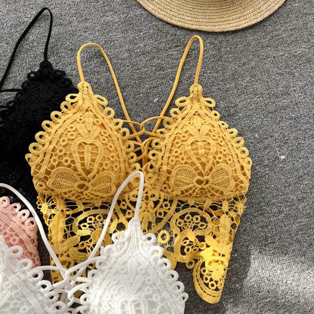 Grazia Lace Bralette - Label Frenesi Fashion