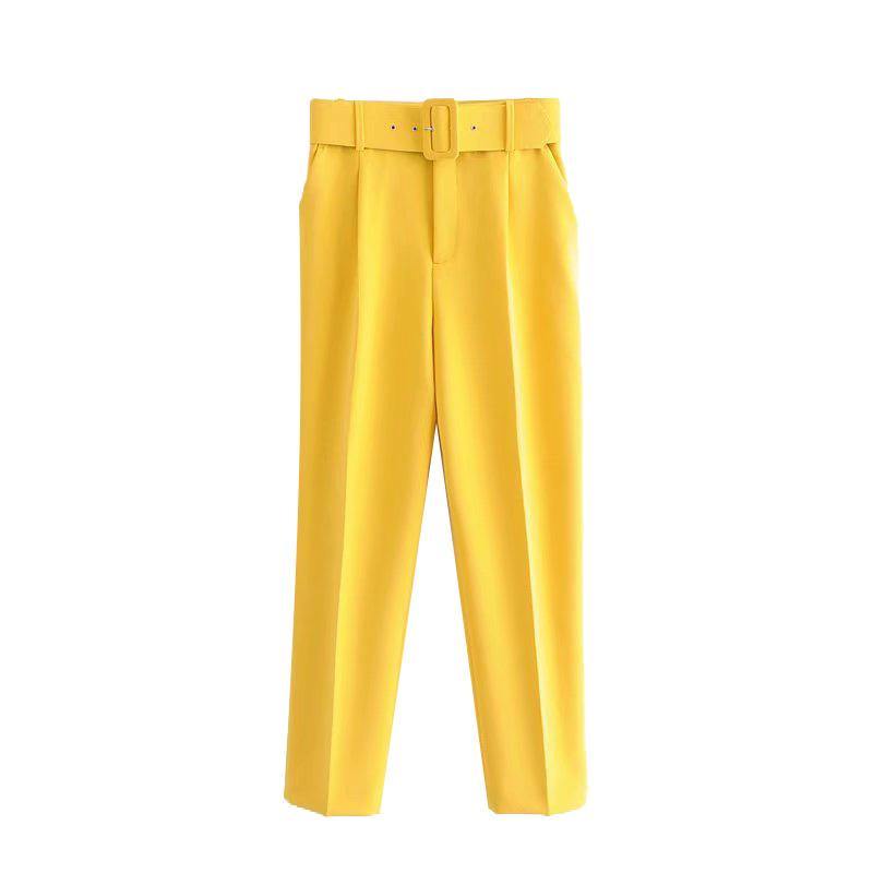 Ivy Belted Pants - Label Frenesi Fashion