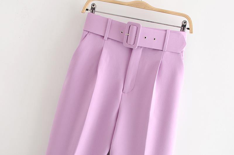 Ivy Belted Pants - Label Frenesi Fashion