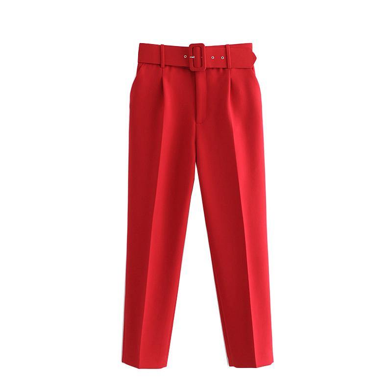 Ivy Belted Pants - Label Frenesi Fashion