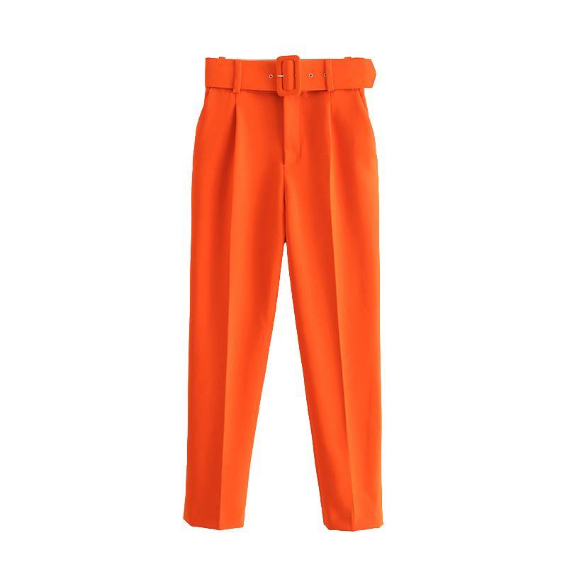 Ivy Belted Pants - Label Frenesi Fashion